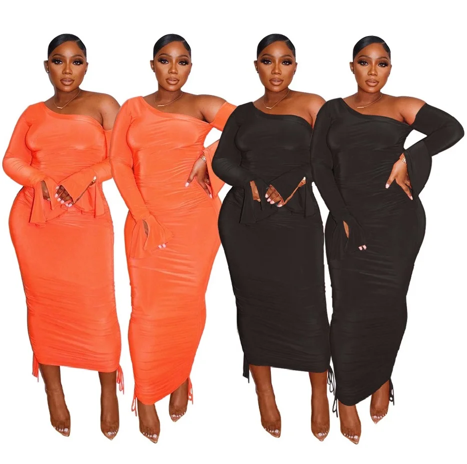 New Arrivals Midi Long Even Plus Size Bodycon Casual Dress Off Shoulder Fall Long Sleeve Dresses Women, Picture color
New Arrivals Midi Long Even Plus Size Bodycon Casual Dress Off Shoulder Fall Long Sleeve Dresses Women, Picture color