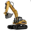 HUINA excavator 1580 580 upgrade version 4 1:14 23Ch RC FULL METAL RC Excavator huina toys with big trucks