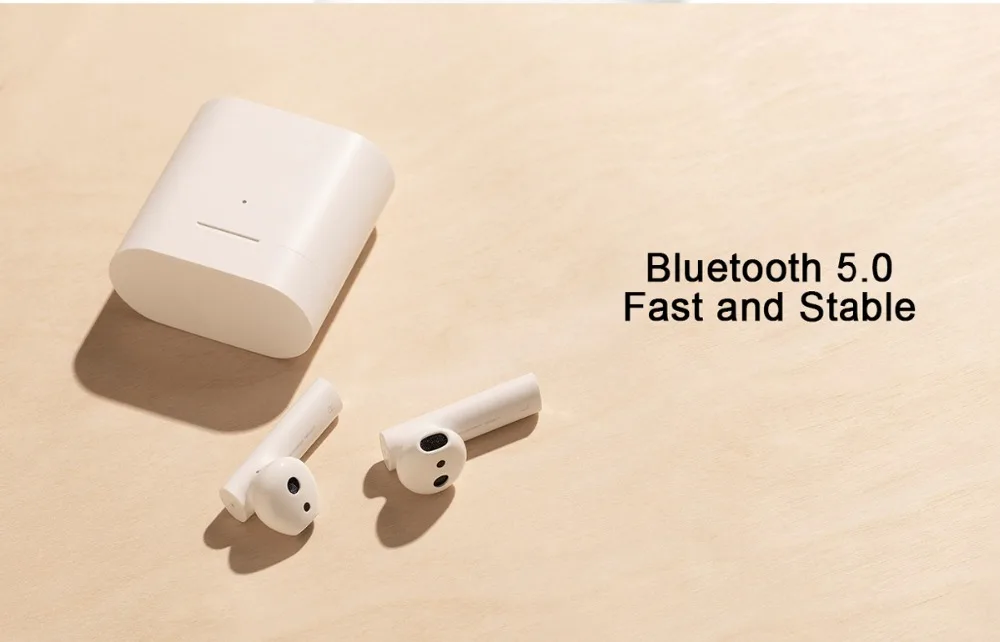 Original Xiao mi Air 2 TWS Bluetooth Headset Earphone Comfy Wear LHDC/AAC HD 14.2mm Dynamic Dual Mic ENC Auto Pause Tap Control - ANKUX.COM