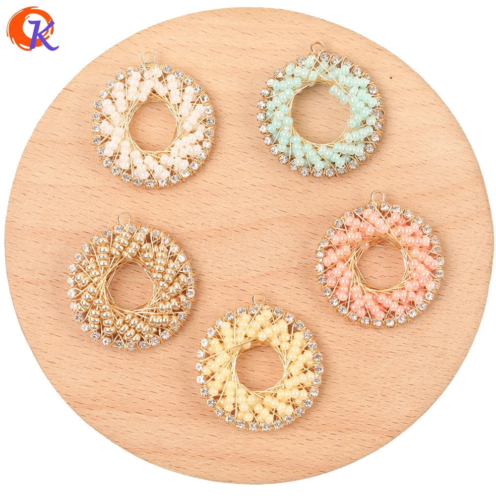 Jewelry Accessories Cordial Design 20Pcs 26*29MM Jewelry Accessories Pendant Hand Made DIY Making Loop Shape Seed Bead Charms
Jewelry Accessories Cordial Design 20Pcs 26*29MM Jewelry Accessories Pendant Hand Made DIY Making Loop Shape Seed Bead Charms