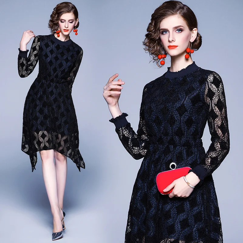 Women's Shift Dress Long Sleeve Fringe Female Casual Boho Vacation Dresses lady slim irregular lace dress
Women's Shift Dress Long Sleeve Fringe Female Casual Boho Vacation Dresses lady slim irregular lace dress