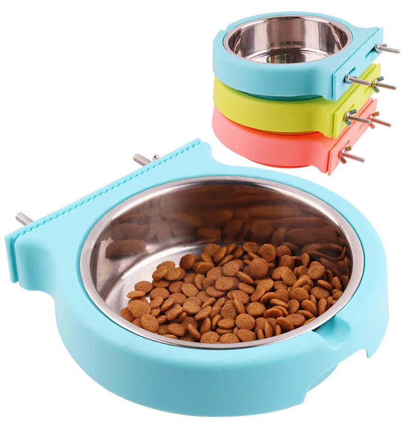 High Quality Durable Hang Style Stainless Steel Plastic Dog Water Bottle Pet Feeder Cat Bowl, Pink,green,blue and so on
High Quality Durable Hang Style Stainless Steel Plastic Dog Water Bottle Pet Feeder Cat Bowl, Pink,green,blue and so on
