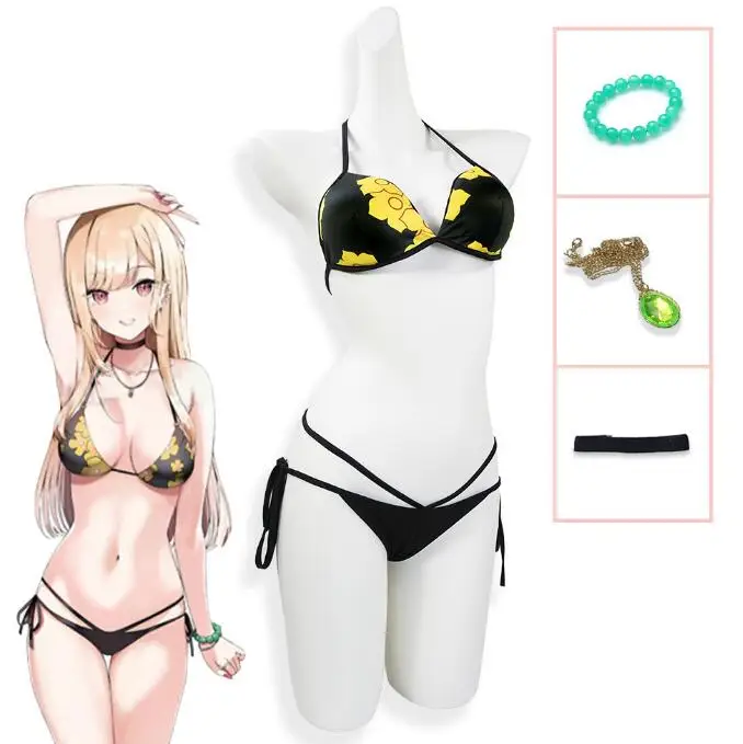 ecowalson DokiDoki-R Anime My Dress Up Darling Cosplay Kitagawa Marin Swimsuit Cosplay Costume My Dress-Up Darling Swimsuit, As shown
ecowalson DokiDoki-R Anime My Dress Up Darling Cosplay Kitagawa Marin Swimsuit Cosplay Costume My Dress-Up Darling Swimsuit, As shown