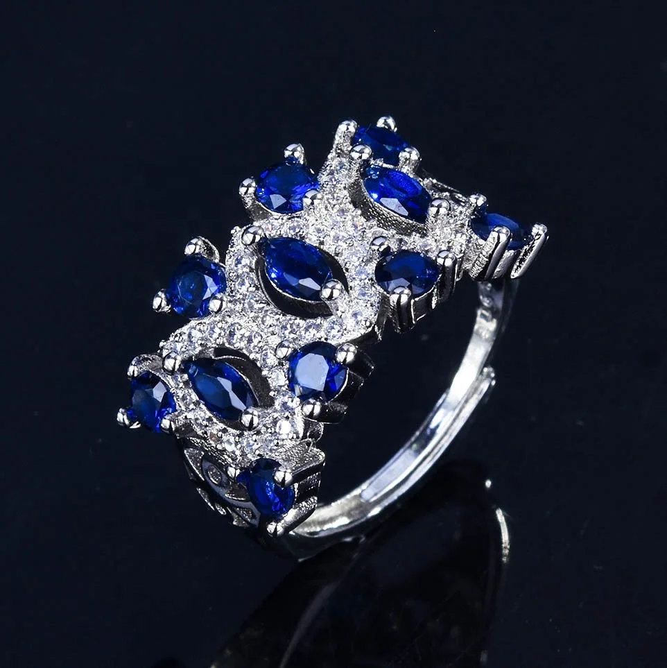 Luxury Female Jewelry Vintage Geometric Cubic Zircon Open Rings For Women Wedding Engagement Charming Anniversary Gifts, Picture shows
Luxury Female Jewelry Vintage Geometric Cubic Zircon Open Rings For Women Wedding Engagement Charming Anniversary Gifts, Picture shows