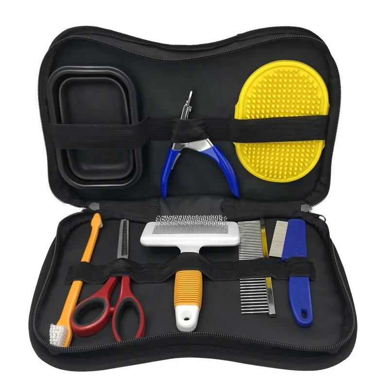 Factory Wholesale 8 In 1 Portable Pet Dog Grooming Brush Set Pet Dog Grooming Kit Dog Grooming
Factory Wholesale 8 In 1 Portable Pet Dog Grooming Brush Set Pet Dog Grooming Kit Dog Grooming