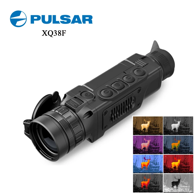 

Original PULSAR HELION XQ38F Thermal Imaging Night Vision Monocular Hunting Camera Wifi App Rangefinder Thermal, Black