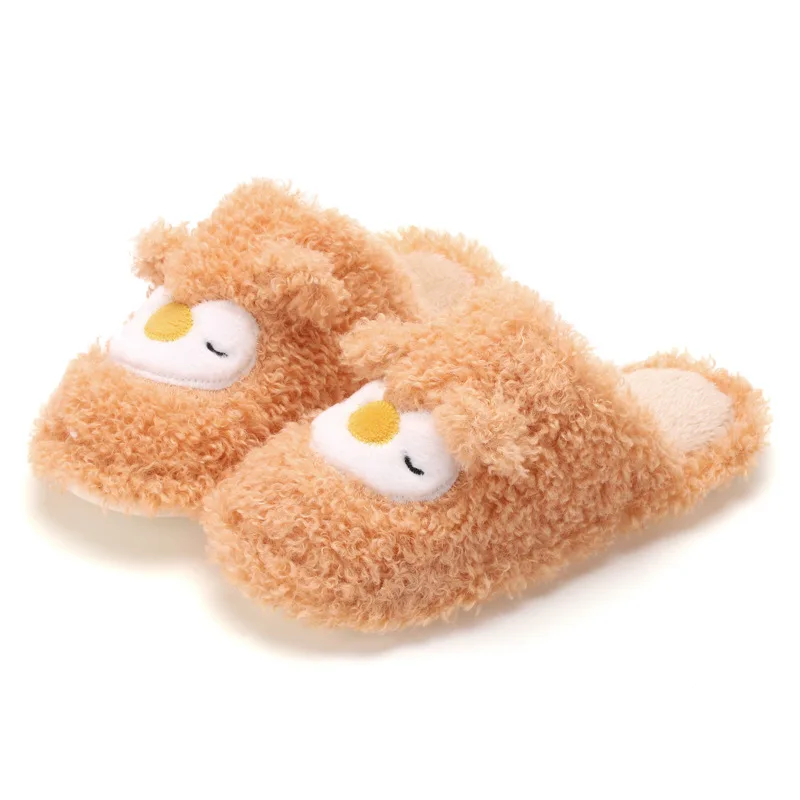 New Winter Cute Cartoon Plush Slippers Thicken Indoor Lovers Wood Floor Non-slip Warm Home Cotton Slippers, 5 colors
New Winter Cute Cartoon Plush Slippers Thicken Indoor Lovers Wood Floor Non-slip Warm Home Cotton Slippers, 5 colors