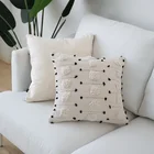 2019 New Designer Custom Cushion Pillow Cover Tufted Woven Decorative Throw Pillow Case Cover