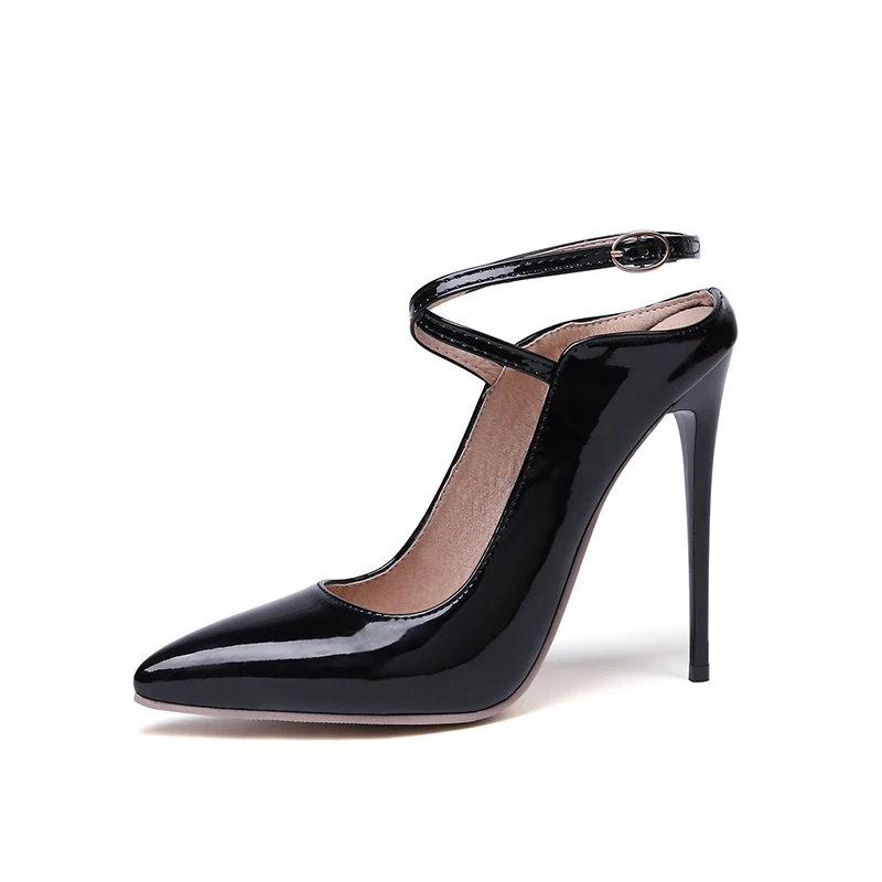 Women's High Heel Sandals Pointed Toe Ankle Cross-over Strap Stiletto Thin Heel Solid Color Shoes, Black,red,white,yellow
Women's High Heel Sandals Pointed Toe Ankle Cross-over Strap Stiletto Thin Heel Solid Color Shoes, Black,red,white,yellow