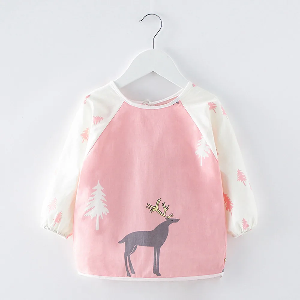 100% Cotton Long Sleeve Baby Sleeved Bib Adjustable Baby Bib Waterproof, Colors
100% Cotton Long Sleeve Baby Sleeved Bib Adjustable Baby Bib Waterproof, Colors