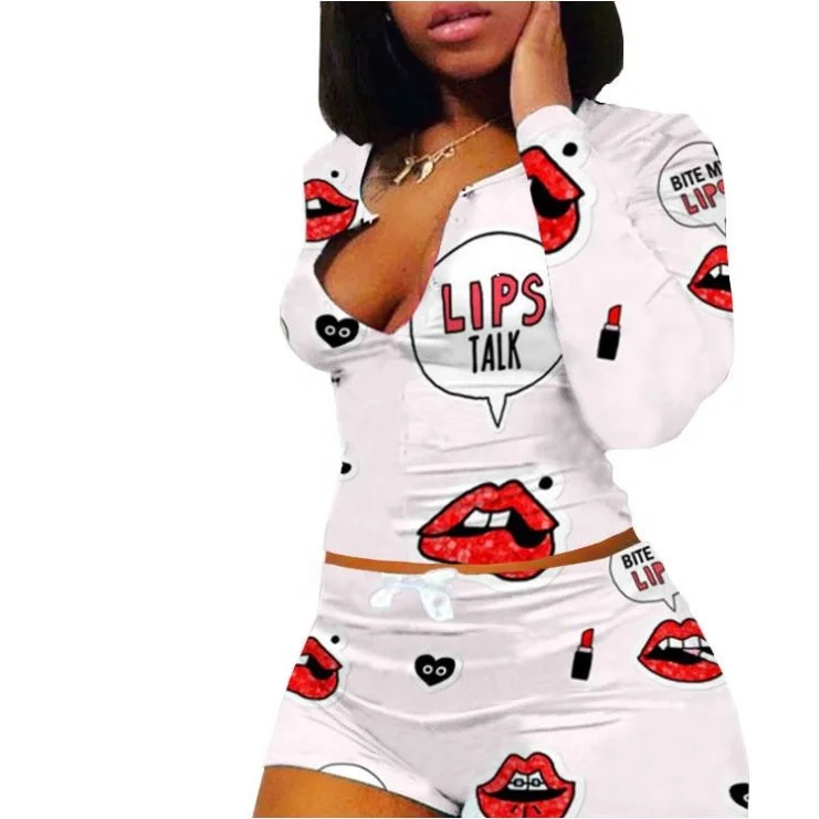 Womens Clothing 2021 Summer Outfit Women Sexy Long Sleeve Dresseds Jumpsuit Plus Size 3Xl 4Xl Short Pajamas Set
Womens Clothing 2021 Summer Outfit Women Sexy Long Sleeve Dresseds Jumpsuit Plus Size 3Xl 4Xl Short Pajamas Set