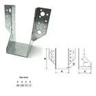 galvanized joist metal hanger bracket S250GD+Z275 material