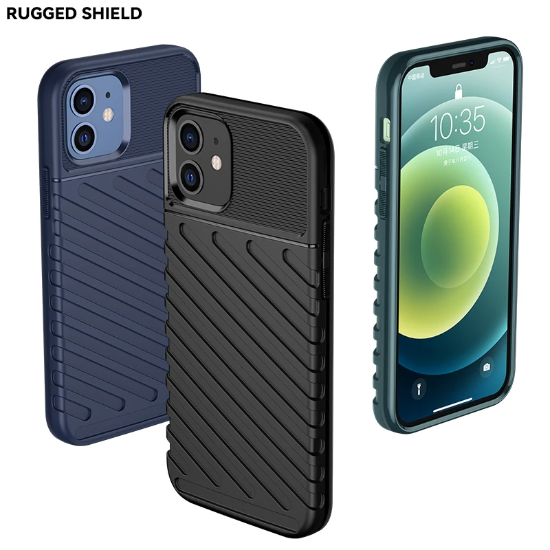 Rugged Shield Hot Sell 2020 Shockproof TPU Mobile Back Cover For iPhone 12 Pro phone case, 3colors
Rugged Shield Hot Sell 2020 Shockproof TPU Mobile Back Cover For iPhone 12 Pro phone case, 3colors