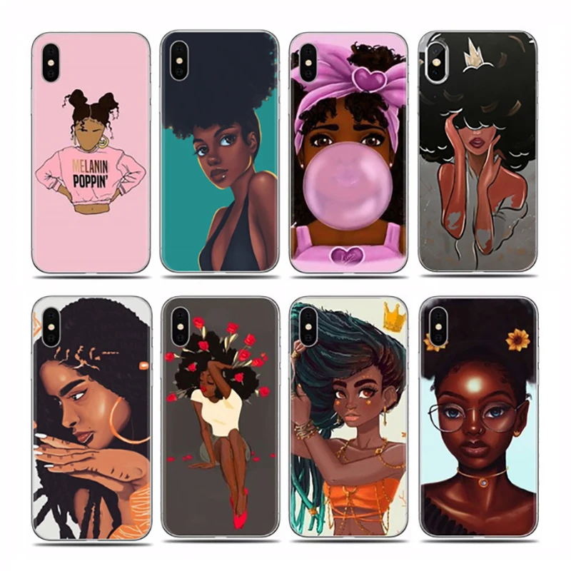Custom Design Fashionable Black Girl Back Cover Phone Case Accessories for iPhone XS 11 12 13 Pro Max TPU Soft Cartoon Case
Custom Design Fashionable Black Girl Back Cover Phone Case Accessories for iPhone XS 11 12 13 Pro Max TPU Soft Cartoon Case