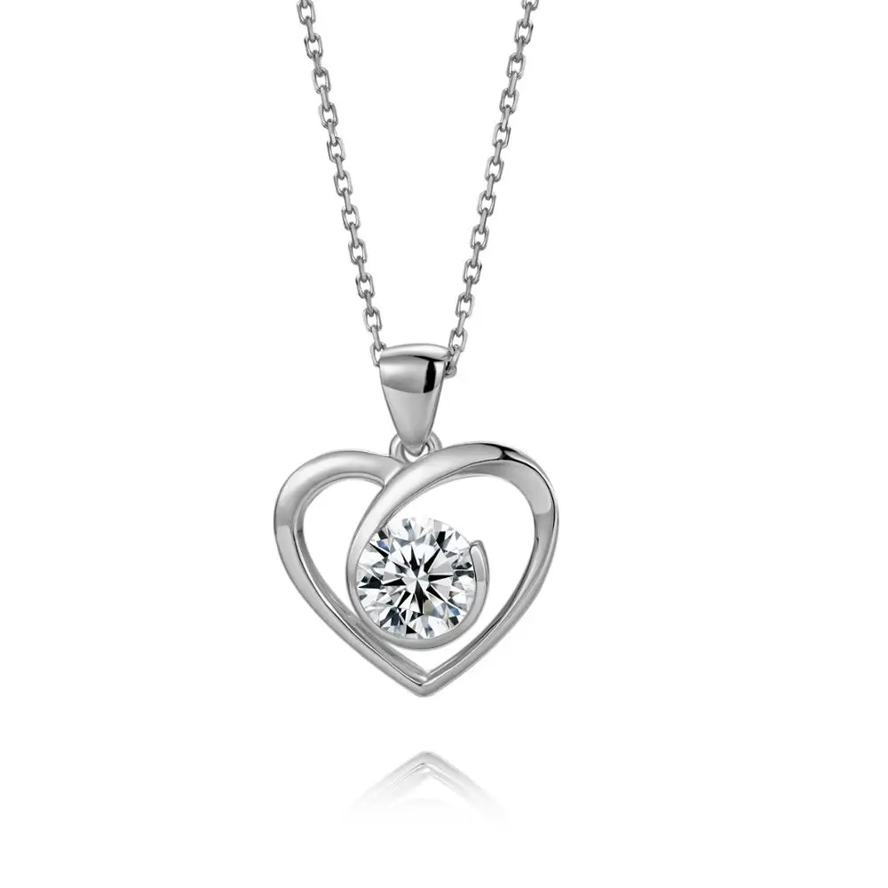 Luxury 18K White Gold Jewelry Moissanite Diamond Stone Heart Pendant Necklace For Engagement
Luxury 18K White Gold Jewelry Moissanite Diamond Stone Heart Pendant Necklace For Engagement