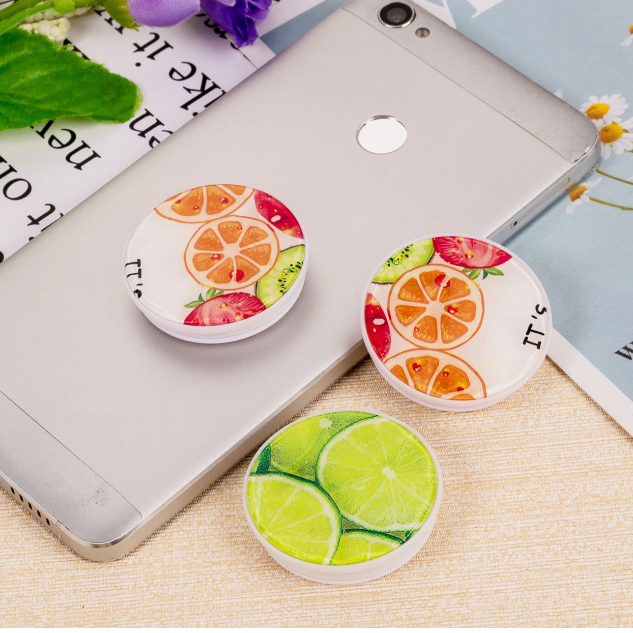 Fruit Mobile Phone Socket Holder Clock Shapea djustable Finger Ring Holder Magnetic Car Bracket Telephone Stand Accessories, Multi color
Fruit Mobile Phone Socket Holder Clock Shapea djustable Finger Ring Holder Magnetic Car Bracket Telephone Stand Accessories, Multi color