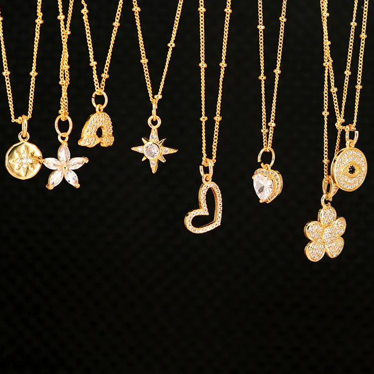 NZ1165 fashion minimal evil eyes ladies pendant mini heart brass charm with cubic zircon women chain necklace
NZ1165 fashion minimal evil eyes ladies pendant mini heart brass charm with cubic zircon women chain necklace