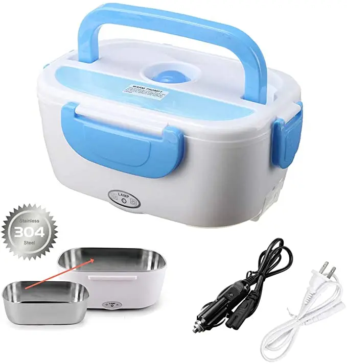 2 in 1 Portable 12V/ 24V Electric Heating Us/Eu Plug Food Warmer Heater Cartoon Bento Box Food Storage Container lunch box, Customized color acceptable
2 in 1 Portable 12V/ 24V Electric Heating Us/Eu Plug Food Warmer Heater Cartoon Bento Box Food Storage Container lunch box, Customized color acceptable