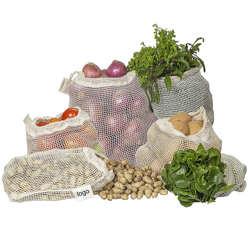 lightweight reusable cotton mesh produce bags eco friendly biodegradable mesh drawstring shopping bag, Natural color
lightweight reusable cotton mesh produce bags eco friendly biodegradable mesh drawstring shopping bag, Natural color