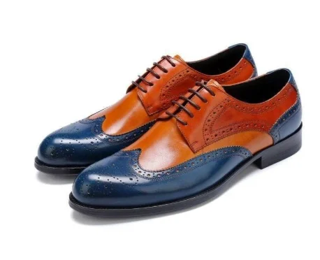 Men's single shoes spring 2021 new men's shoes color matching burnt flower business single shoes drop shipping, Blue, green, brown
Men's single shoes spring 2021 new men's shoes color matching burnt flower business single shoes drop shipping, Blue, green, brown