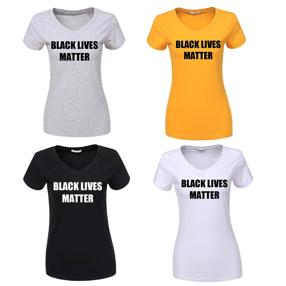 Custom Printing and Logo Flags Ladies Black Lives Matter T shirt Women Summer Slim Fit Plus Size Short Sleeve T-shirts
Custom Printing and Logo Flags Ladies Black Lives Matter T shirt Women Summer Slim Fit Plus Size Short Sleeve T-shirts