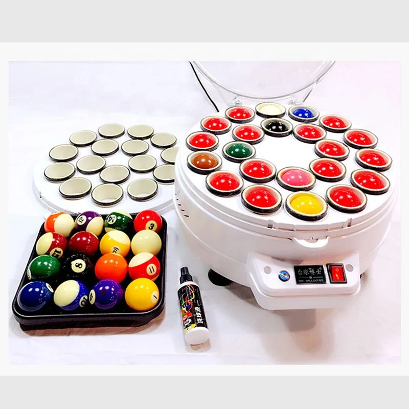 Electronic automatic pool or snooker balls cleaning machine for sale, White
Electronic automatic pool or snooker balls cleaning machine for sale, White