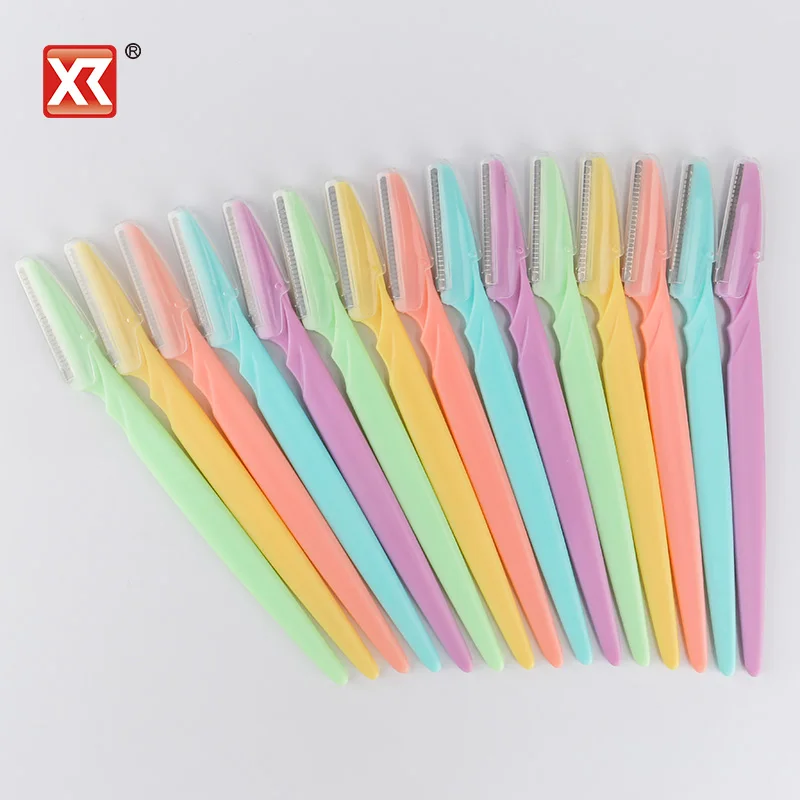 Factory Direct customize logo straight tin kle dermaplaning face razor eyebrow, Customized
Factory Direct customize logo straight tin kle dermaplaning face razor eyebrow, Customized