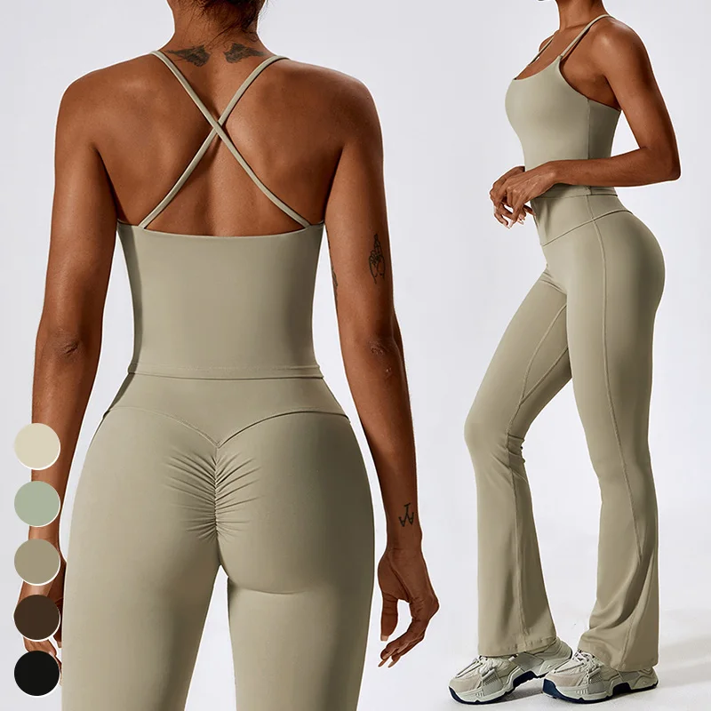Custom New Breathable Running Cross Back Vest Workout Wear Tops Gym Fitness Top Sport Bra Women Yoga Tank Top With Padded
Custom New Breathable Running Cross Back Vest Workout Wear Tops Gym Fitness Top Sport Bra Women Yoga Tank Top With Padded