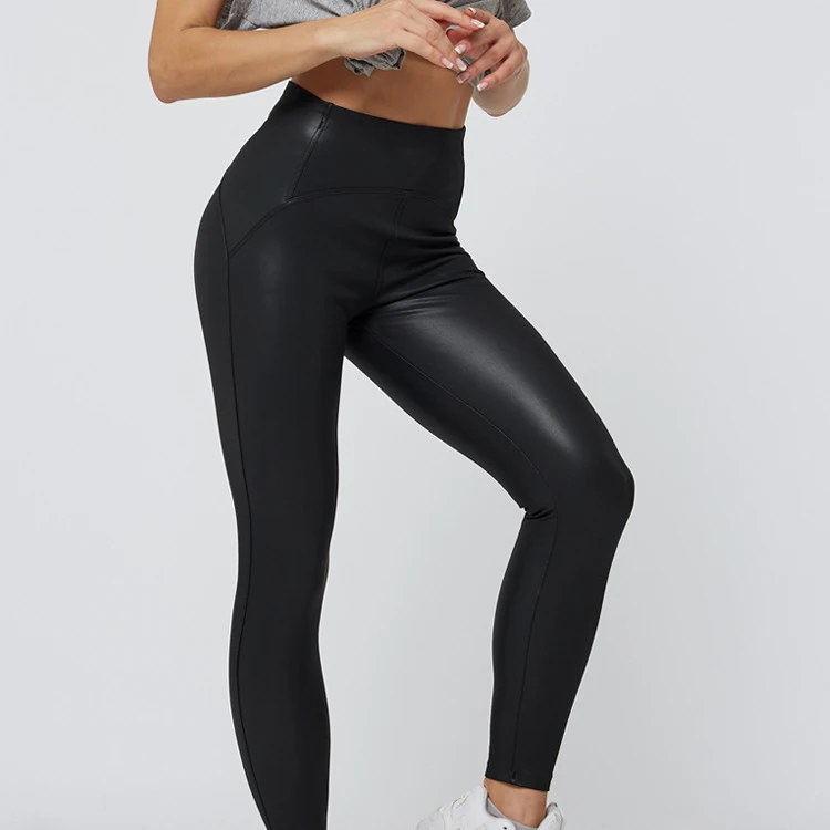 Custom winter sexy black leggings butt lift tights yoga pants leather thermal leggings for women
Custom winter sexy black leggings butt lift tights yoga pants leather thermal leggings for women