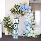 Transparent Box Wedding Party Decors Baby Shower Party Decorations Baby 1st One Birthday Party Decor Gift Babyshower Supplies