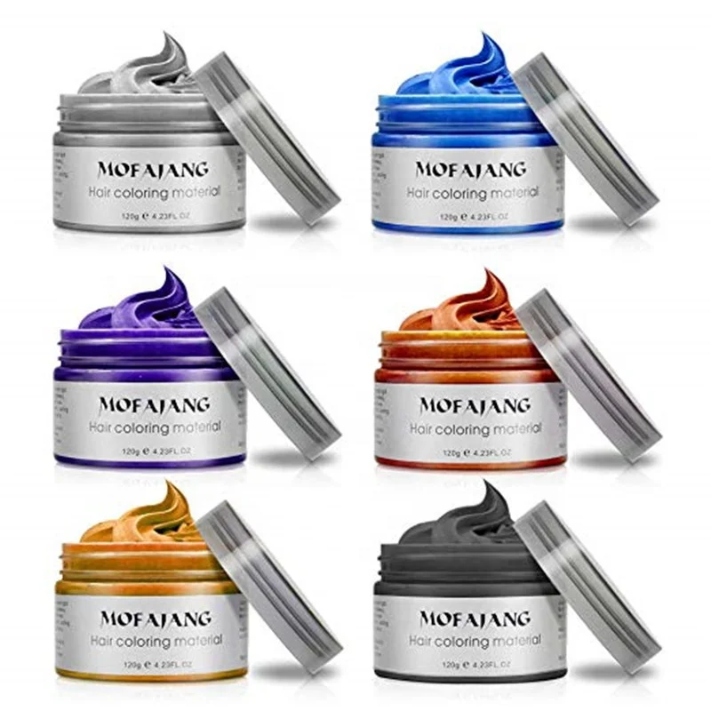 9 Colors Temporary Hair Dye Wax Sliver Blue Purple Red Natural Matte Hairstyle for Party Cosplay
9 Colors Temporary Hair Dye Wax Sliver Blue Purple Red Natural Matte Hairstyle for Party Cosplay