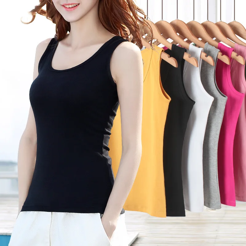 Factory Direct Sale Cheap price Summer Fashion White BLack Sleeveless Breathable Women Tank Top, Customized color
Factory Direct Sale Cheap price Summer Fashion White BLack Sleeveless Breathable Women Tank Top, Customized color