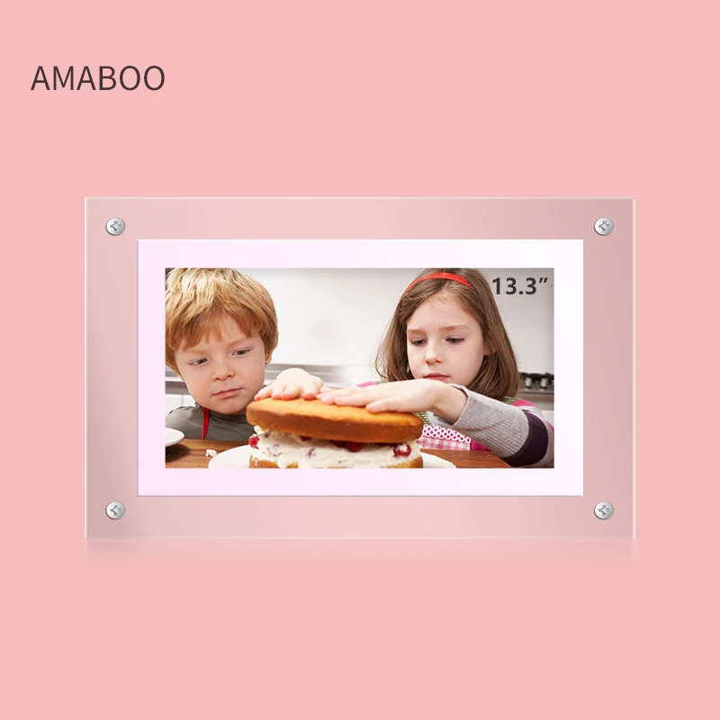 AMABOO 13.3 Inch White Photo Frame Big Size Glass 13 3 Video That Plays Digital Art Acrylic Frame, Transparent color
AMABOO 13.3 Inch White Photo Frame Big Size Glass 13 3 Video That Plays Digital Art Acrylic Frame, Transparent color