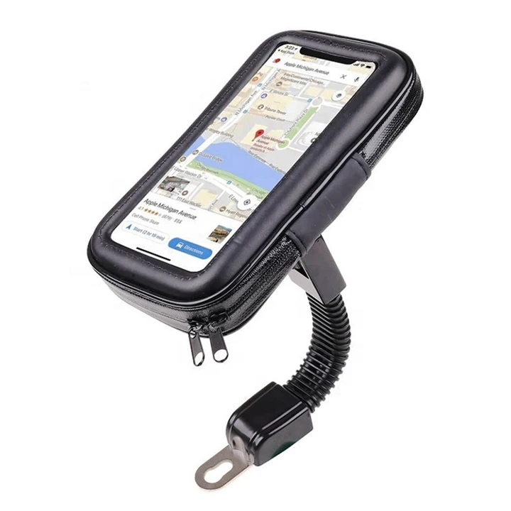 Universal Waterproof Motorcycle Bike Scooter Mobile Phone Holder for iPhone8 7 Samsung Support 5.5-6.3 Inch
Universal Waterproof Motorcycle Bike Scooter Mobile Phone Holder for iPhone8 7 Samsung Support 5.5-6.3 Inch