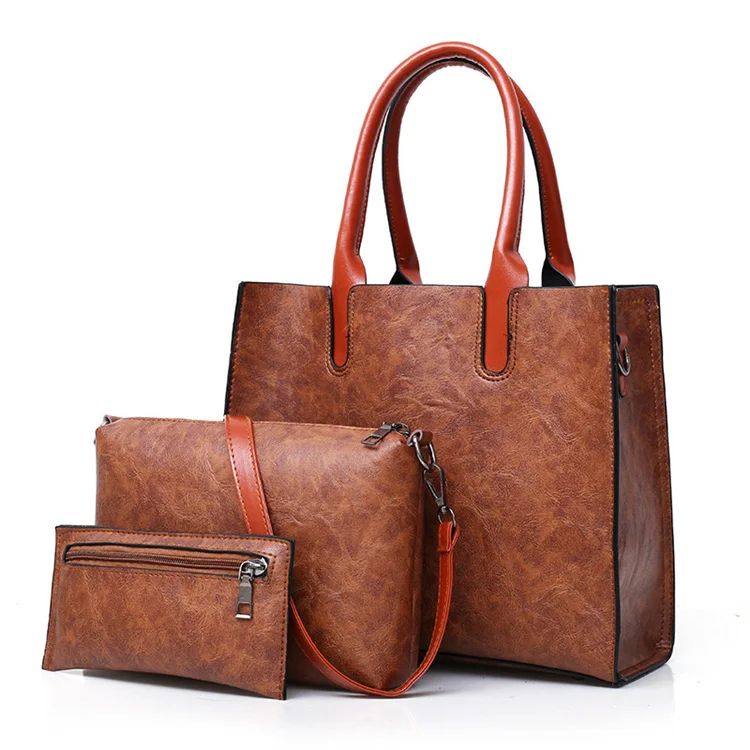 Large capacity women shoulder messenger tote bags 3pcs purse sets handbags luxury ladies, Brown, black, , gray, red
Large capacity women shoulder messenger tote bags 3pcs purse sets handbags luxury ladies, Brown, black, , gray, red