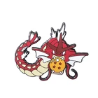 New design custom shape badge hard enamel animal metal lapel pin