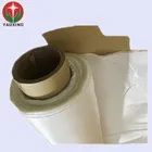 silicone rubber coated fiberglass fire proof fabric heat resistant cloth