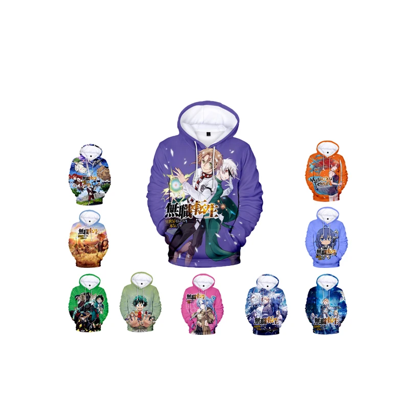 Casual Winter 100% Polyester Sublimation 3D Custom Logo Full Body Print Anime Blank Hoodie, Customized colors
Casual Winter 100% Polyester Sublimation 3D Custom Logo Full Body Print Anime Blank Hoodie, Customized colors