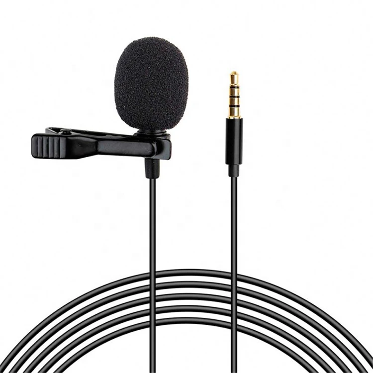 Portable Wired Mic Lavalier Clip Lapel Microphone With Pouch For all Phone Type c 3.5mm Plug For Conference Class living Broad, Black
Portable Wired Mic Lavalier Clip Lapel Microphone With Pouch For all Phone Type c 3.5mm Plug For Conference Class living Broad, Black