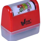 ID guard roller stamp personalized Logo color box and pattern are available for office school family