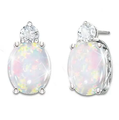 Customized Luxury Jewelry Wedding Supplies White Glass Crystal Goose Egg Shaped Lady Stud Earrings
Customized Luxury Jewelry Wedding Supplies White Glass Crystal Goose Egg Shaped Lady Stud Earrings