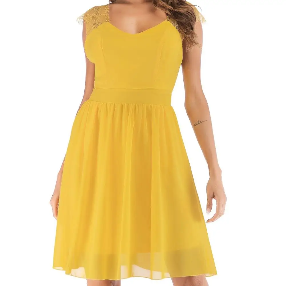 2020 New Arrival spring summer sleeveless v-neck solid A-Line women ladies casual dresses
2020 New Arrival spring summer sleeveless v-neck solid A-Line women ladies casual dresses