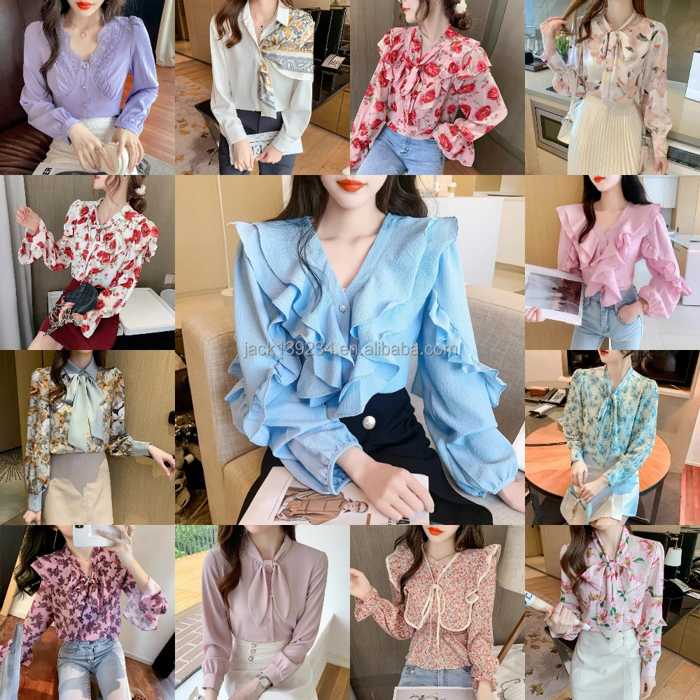 2022 Women New arrive OEM ladies blouse chiffon bowknot long sleeve tops print fashion women shirts
2022 Women New arrive OEM ladies blouse chiffon bowknot long sleeve tops print fashion women shirts