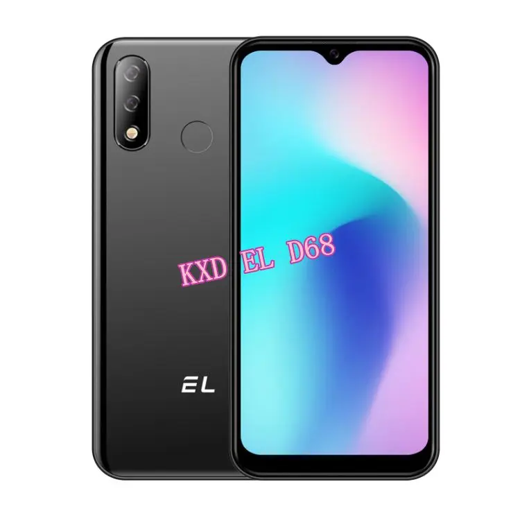 

Unlocked KXD EL D68 ram 3GB 32GB Mobile Phone Celular Face Unlock 6.088 inch Android 10 MTK6739 Quad Core 4G Dual SIM smartphone