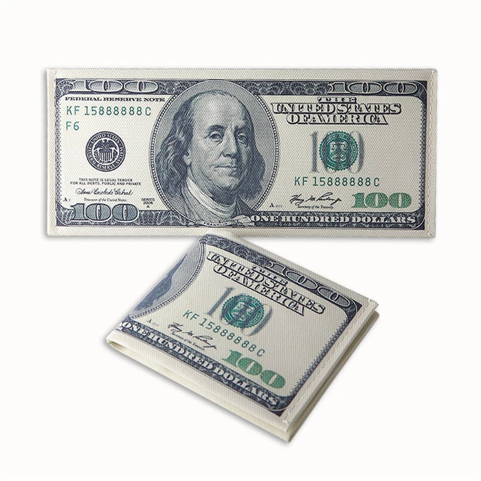 Fashion national currency print canvas men 100 dollar bill purse wallet, Us dollar, euro, korea dollar
Fashion national currency print canvas men 100 dollar bill purse wallet, Us dollar, euro, korea dollar