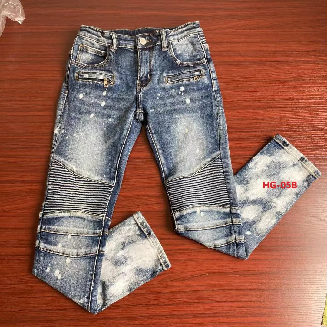 Classic gentleman boy jeans trousers Kids Distressed Biker Jeans Denim Pants For Children
Classic gentleman boy jeans trousers Kids Distressed Biker Jeans Denim Pants For Children