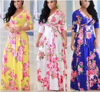 Plus size women Clothing floral print Long sleeve Maxi African Split Dress for women 5XL
Plus size women Clothing floral print Long sleeve Maxi African Split Dress for women 5XL