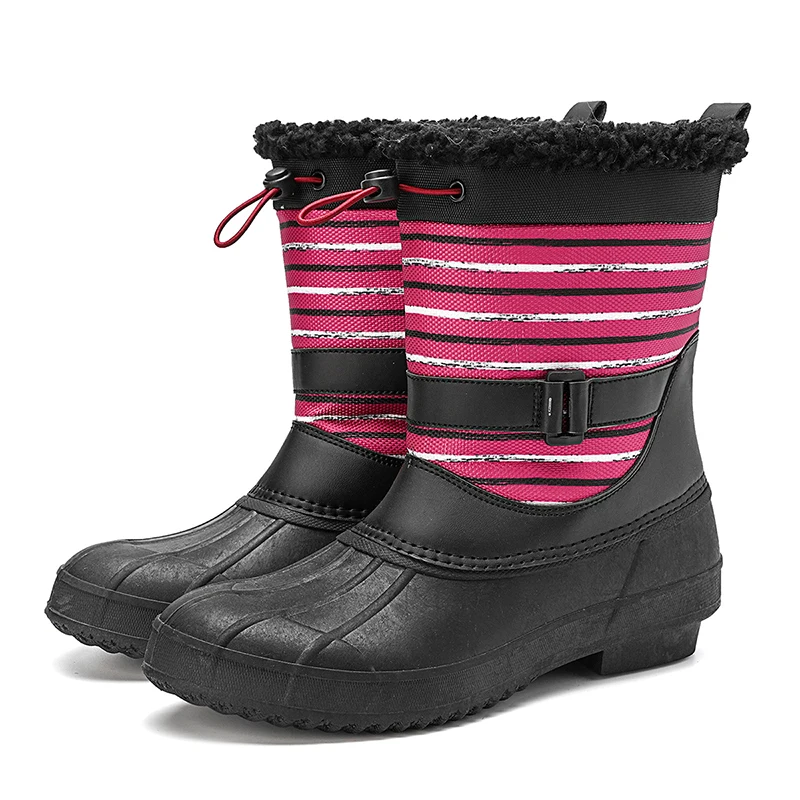 Plus size winter new warm ladies snow boots female side zipper waterproof cotton boots casual women's shoes, Black
Plus size winter new warm ladies snow boots female side zipper waterproof cotton boots casual women's shoes, Black