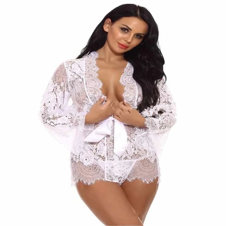 women sexy lingerie sleepwear rose embroidery Women's Lace Sleepwear women nightgown sleep dress
women sexy lingerie sleepwear rose embroidery Women's Lace Sleepwear women nightgown sleep dress