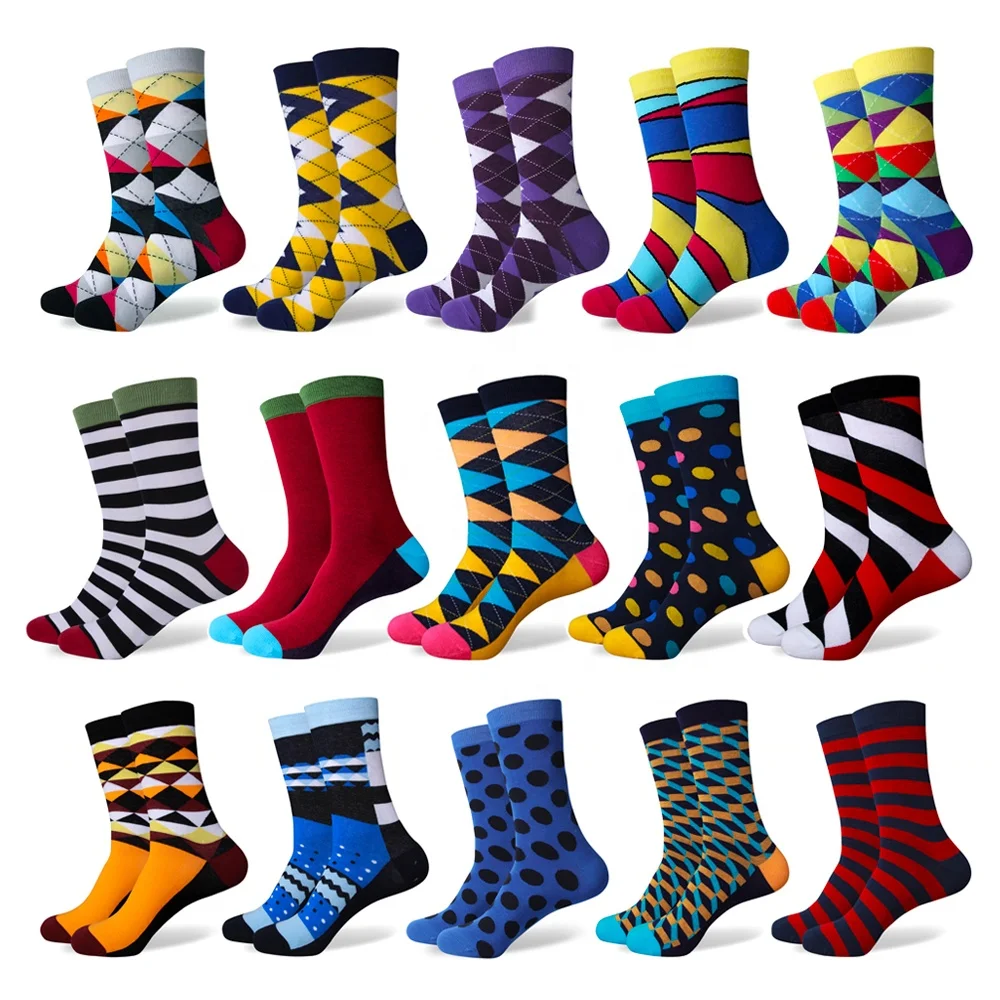 Uron professional design Happy Custom Colorful Jacquard sox Design socks funny socks happy Man Socks
Uron professional design Happy Custom Colorful Jacquard sox Design socks funny socks happy Man Socks